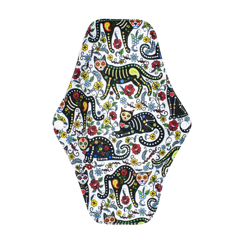 Sanitary Pads Sanitary Pads Reusable Cloth Menstrual Pads Washable Sanitary Towel Cloth AWJ Mesh Breathable Menstrual 1Pc
