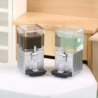 1:12 Dollhouse Miniature Juice Machine Cup Set Coffee Machine Mixer Machine Model Kitchen Doll Electrical Appliance Model Toys 2