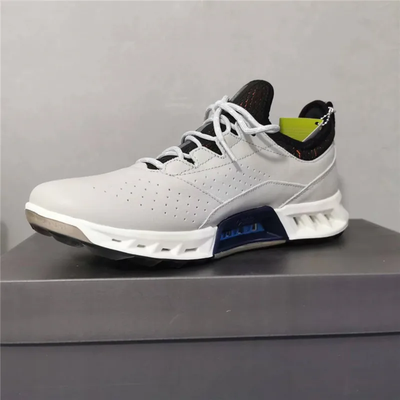 Genuine Leather Golf Shoes for Men Brand Outdoor Golf Training Sneakers Leather Trainers