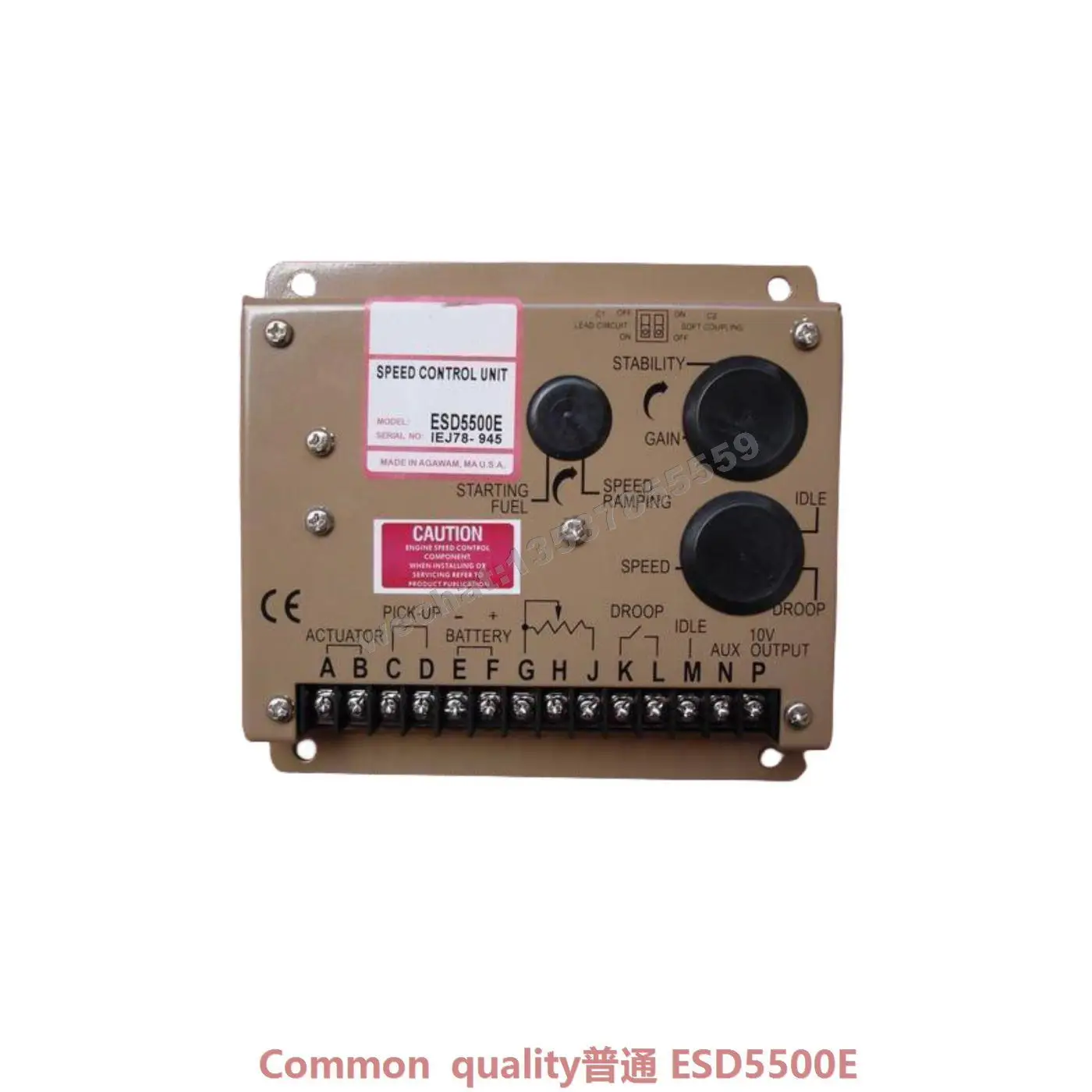 ̱  GAC ESD5500E Regulador  , Ʈѷ grupo electrogeno 
