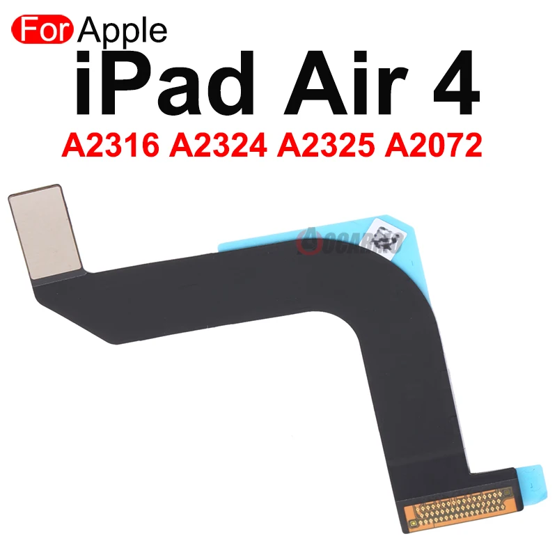 Aocarmo For Apple iPad Air 4 10.9'' inch 2020 LCD Screen Display Connector Flex Cable A2316 A2324 A2325 A2072 Repair Parts