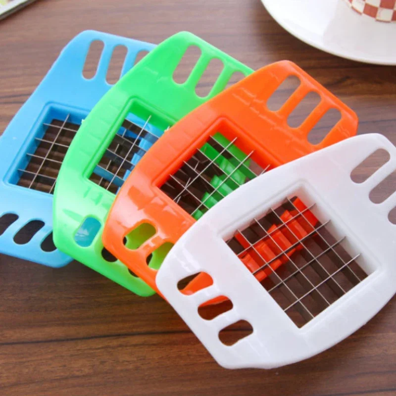 Multifunctional Melon Fruit Quickly Slicer Stainless Steel French Fries Cutter Home Potato Cutter Creative Kitchen Gadgets Items