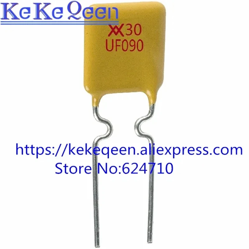 

10PCS/LOT RUEF090 PPTC Self Recovery Fuse X30UF090 30V 900MA 0.9A PolySwitch PTC Devices