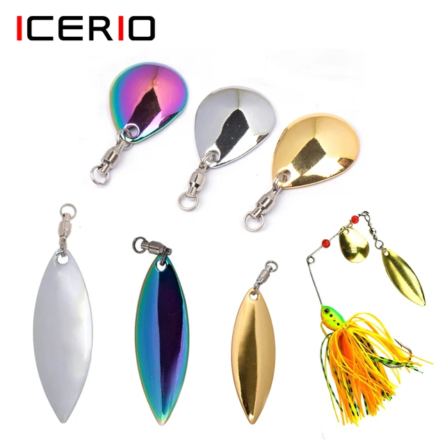 Icerio Spinner Fishing Lures Wobble Rotating Flash Metal For Crankbaits  Bait Artificial Hard Baits Spoon Lure Fly Fishing Pesca - Fishing Lures -  AliExpress