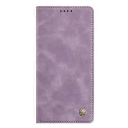 Premium RFID Leather 360° Protective Luxury Case - ZTE Nubia Z50s Pro (PURPLE)