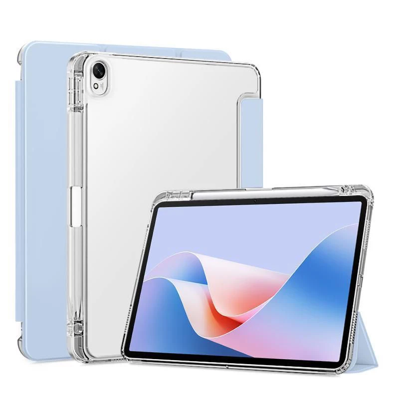 Premium Cover with Pencil Holder for 11.5-inch Tablet - Soft TPU Back with Sleep/Wake Function