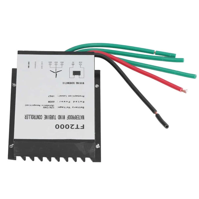 12V 24V 600W Wind Charge Controller IP67 Waterproof FT2000, 60 OFF