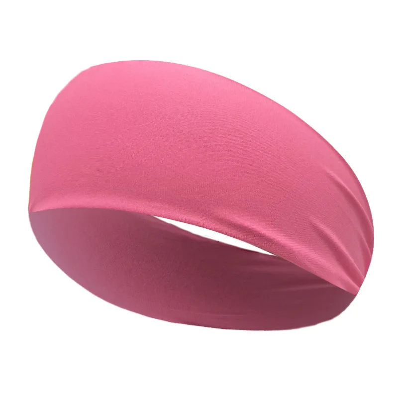 Women's Headbands Yoga Elastic Hair Bands Workout Running Non Slip Sweat Hair Wrap for Sports Entertainment Sweat Absorbing