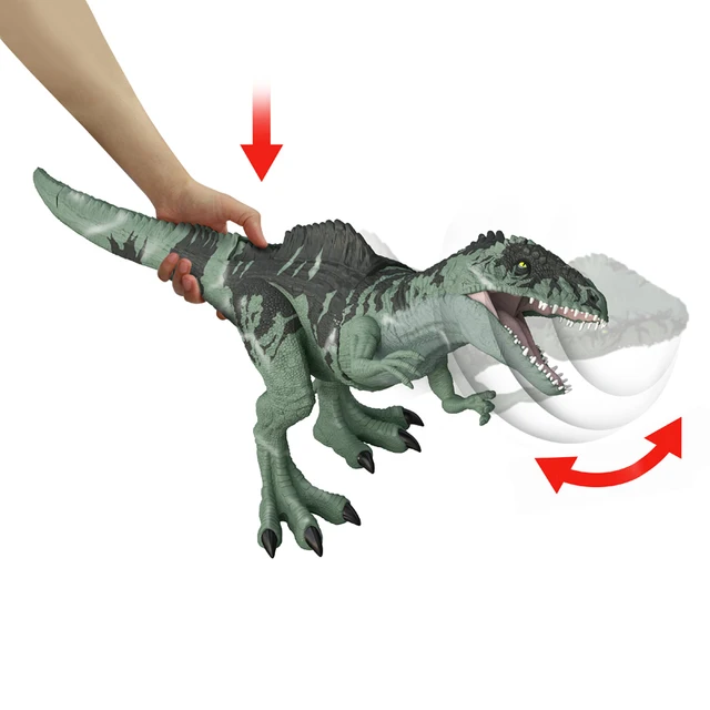 Jurassic World Original GYC94 Dinosaur Action Figure Command Strike 'N Roar Giganotosaurus Anime Kids Boys Toys For Children 4