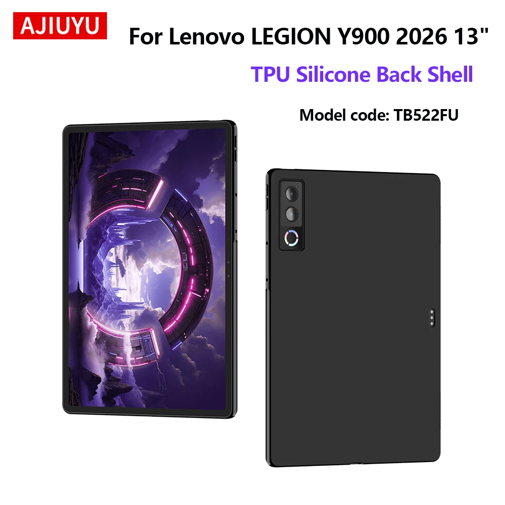 Shockproof Protective Soft Case for 13-Inch Tablet - TPU Silicone Back Cover