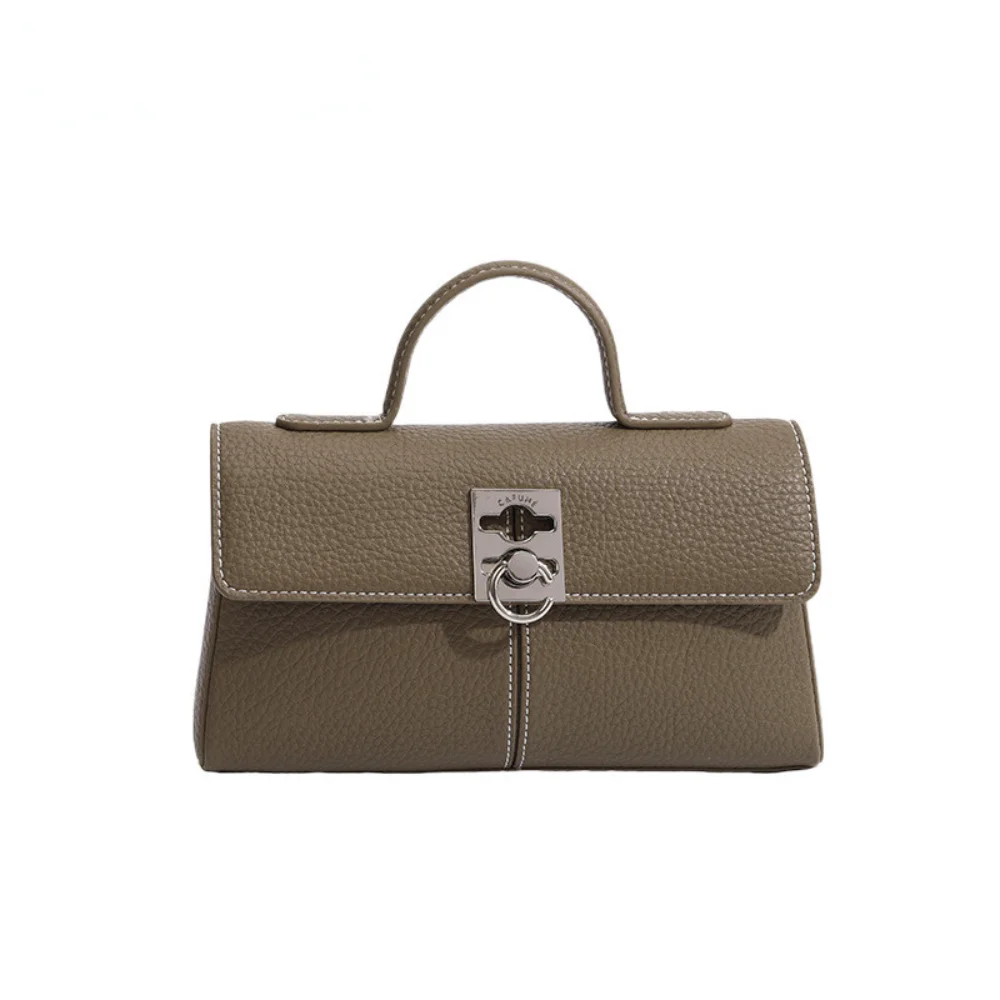 

Top Quality CAFUNE Bag Stance Wallet Genuine Leather Designer Luxury Square Bag Crossbody Shoulder Bag Tendance Women's Handbag