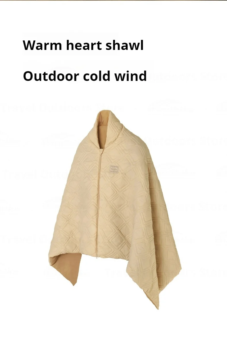 Naturehike Heated Blanket Outdoor Wearable Warm Shawl Camping Electric Portable Sleeping Quilt USB Charging Winter Thickening