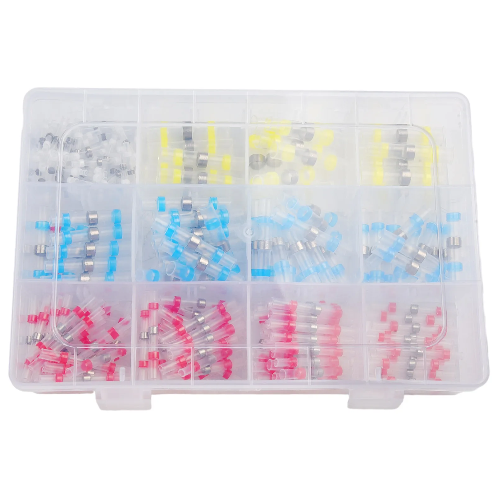 

200X Car Universal Solderstick Waterproof Solder Wire Connector Kit Tool Heat Shrinkable Tube Kit Interior Accessories