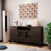 Sideboard Buffet Console Table with Adjustable Shelves - Media Cabinet 2