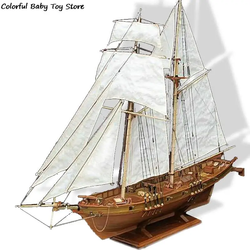 Wooden Ship Model Kit 1