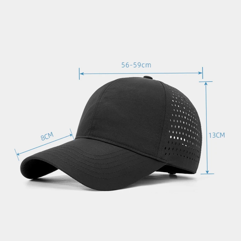New Custom Logo Unisex Mesh Quick-drying Baseball Caps Fashion Women Casual Adjustable Snapback Cap Men Breathable Trucker Hat 3
