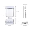 Sealed Pickles Jar Wet and Dry Separation Container with Fork Cucumber Olives Bottle with Strainer Flip Kitchen Food Storage Box 6