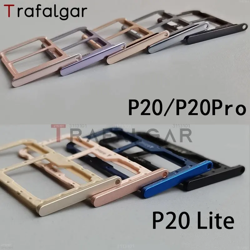 Tiroir Plateau Double Carte SIM Pour Huawei P20 (EML-L09) - Neuf, Générique, Sans SD