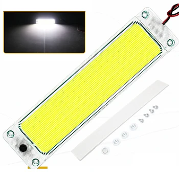 12 v 30cm 84 Led Cob Led 인테리어 스트립 바 조명, 자동차 밴 캐러밴 보트 트럭 트레일러 램프 Led 조명 12 볼트 캠핑 홈