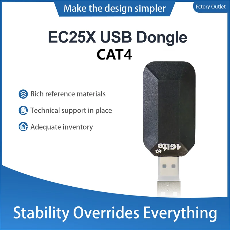 

Макетные платы LTE CAT4 EC25VFA, USB-адаптер, Стандартная плата, 1 шт.