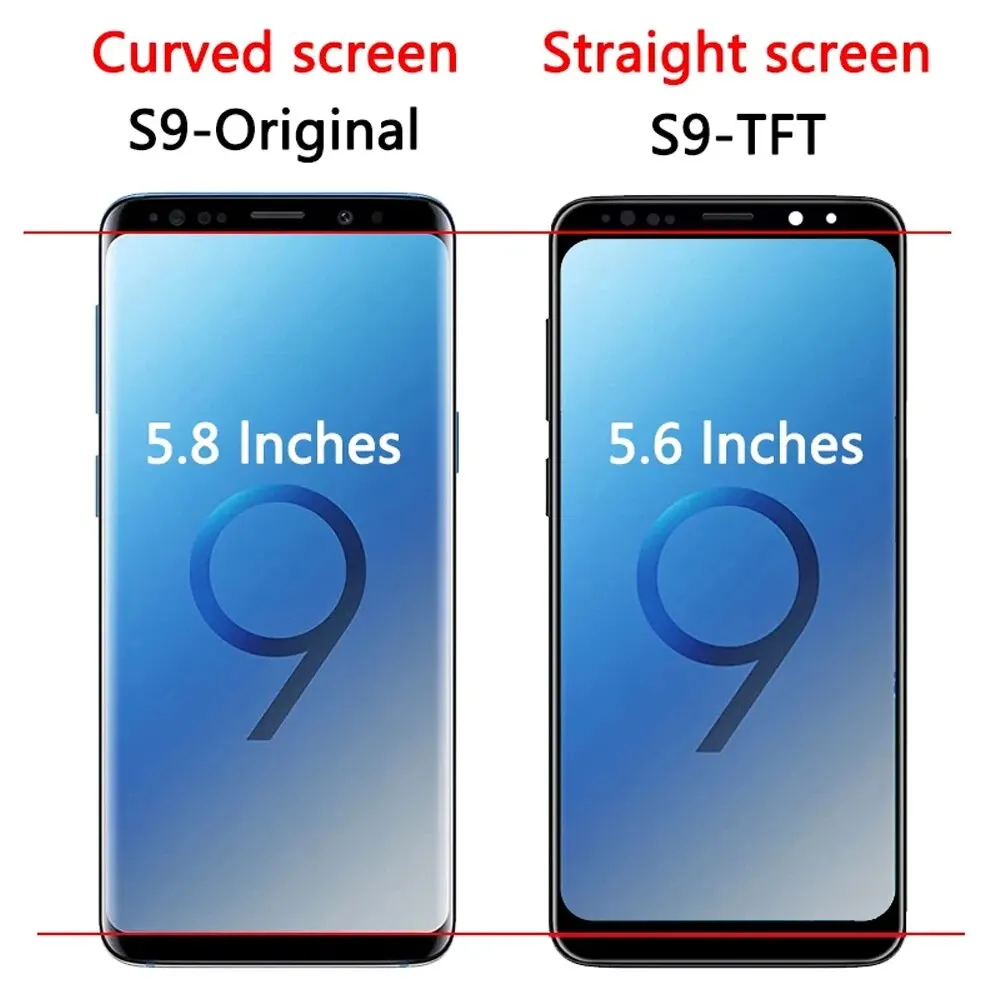 Ｚ  S9 LCD 100% ׽Ʈ ÷, Ÿ ġ ũ , SM-G960FD S9 G960 LCD  ü 