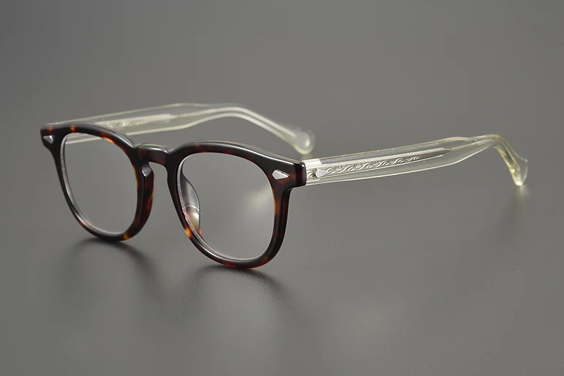 Japanische Handmade Acetat Brille Rahmen Männer Retro Brillen Frauen Optische Myopie Brillen Blau Licht Gafas OV504 – Detail 17