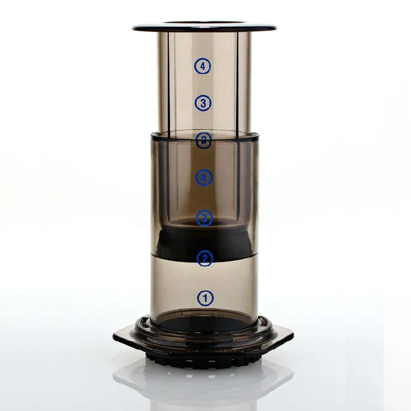 2023 New Portable Coffee Machine Manual Press Pot Manual Coffee Maker Free 350 Pieces of Coffee Filter Paper