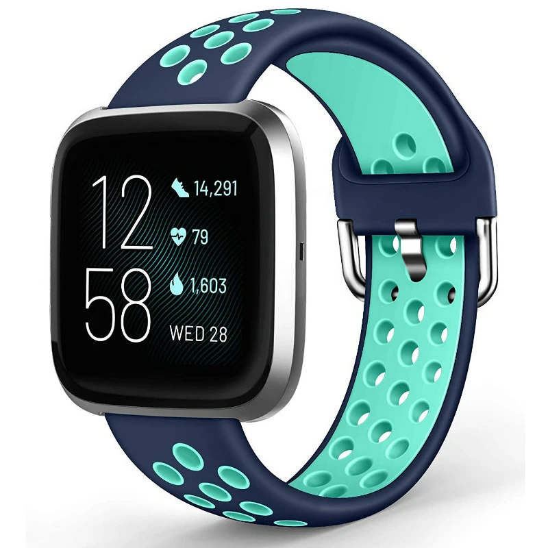 Premium Silicone Sport Watch Strap - Versatile Replacement Band