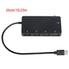 5 in 1 USB Hub Micro USB OTG 4 Port Hub Power Adapter Cable Supports Hot Swap Drop Shipping 3