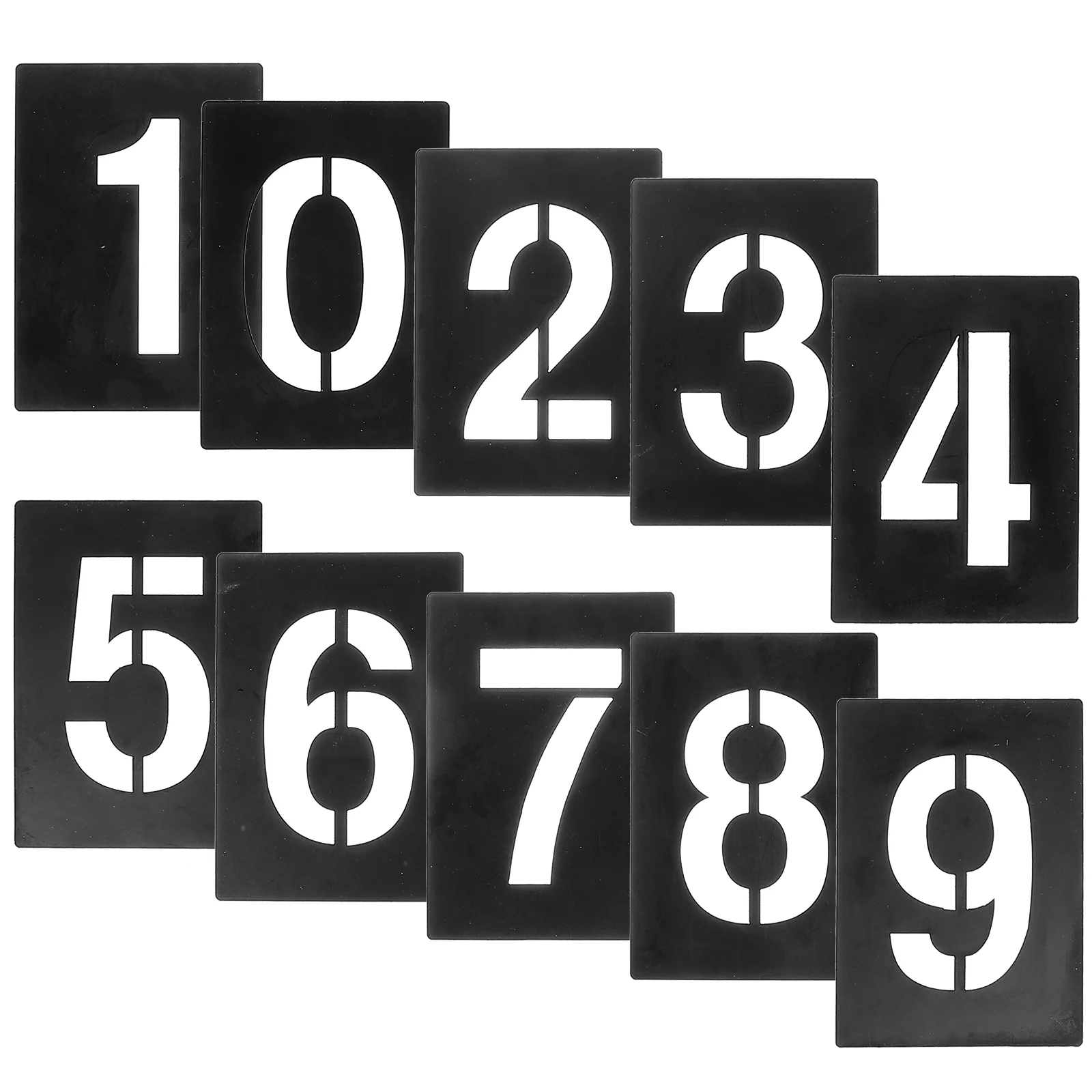 

1 Set Number Stencil 0-9 Letter Letter Letter Stencils Number Templates for Painting on Wood