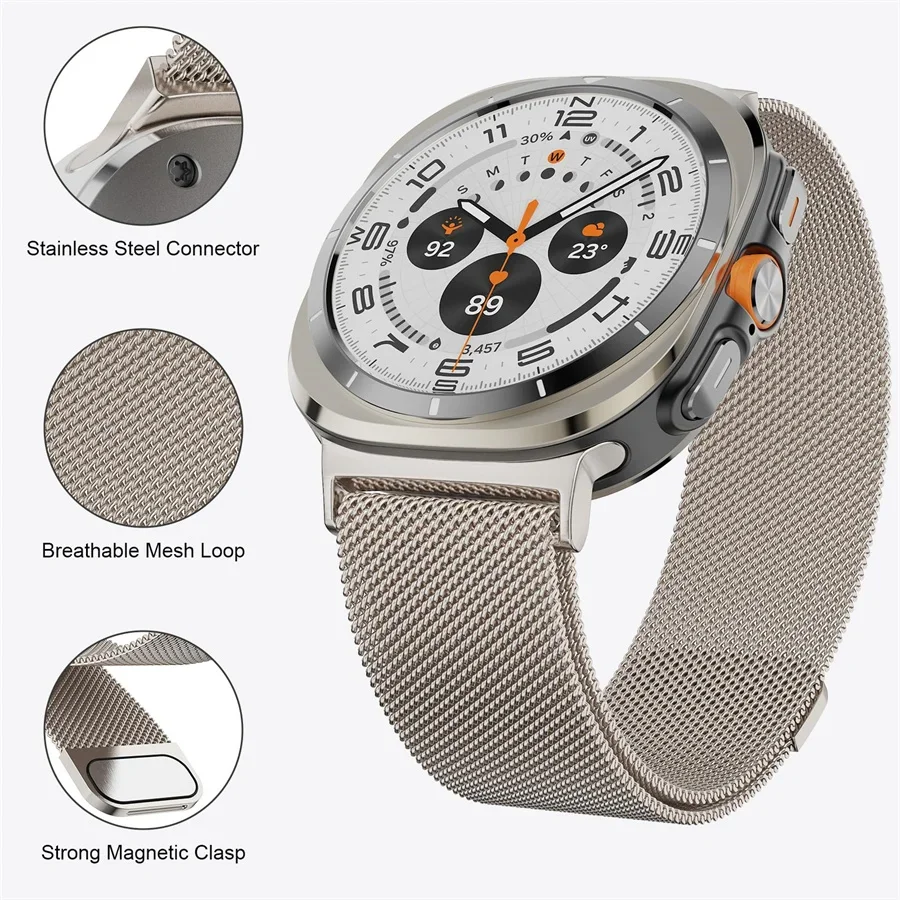 Stainless Steel Milanese Loop Magnetic Bracelet