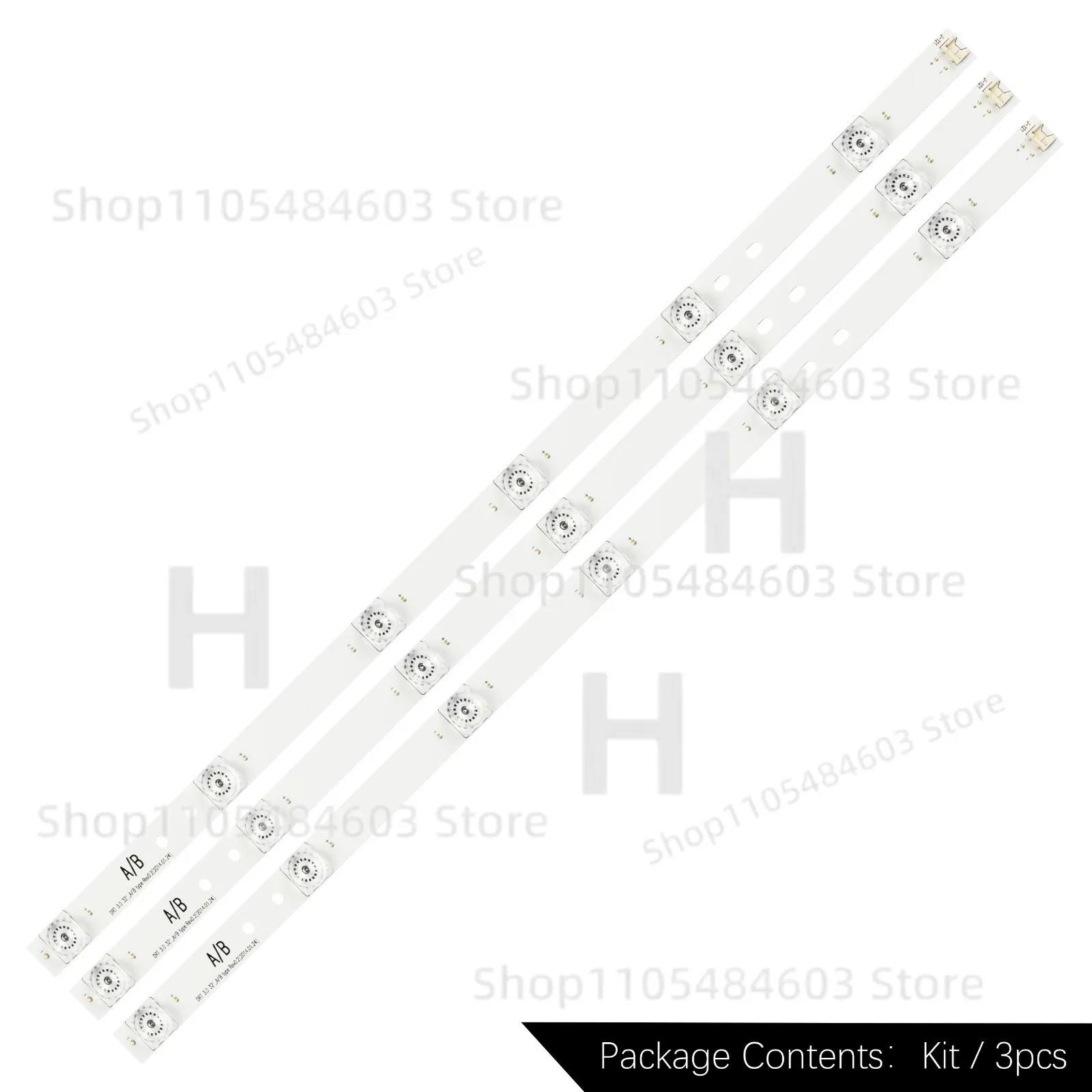 KRDG 키트/LG 32인치 TV용 LED 스트립 3개 32MB25VQ 32LF580V 32LB653V 32LB561B 32LB652V