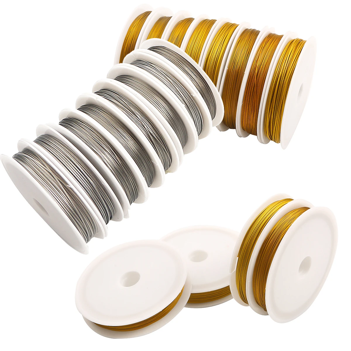0.3-1mm Starker Edelstahldraht für Schmuckherstellung DIY Armband Halskette – Detail 7