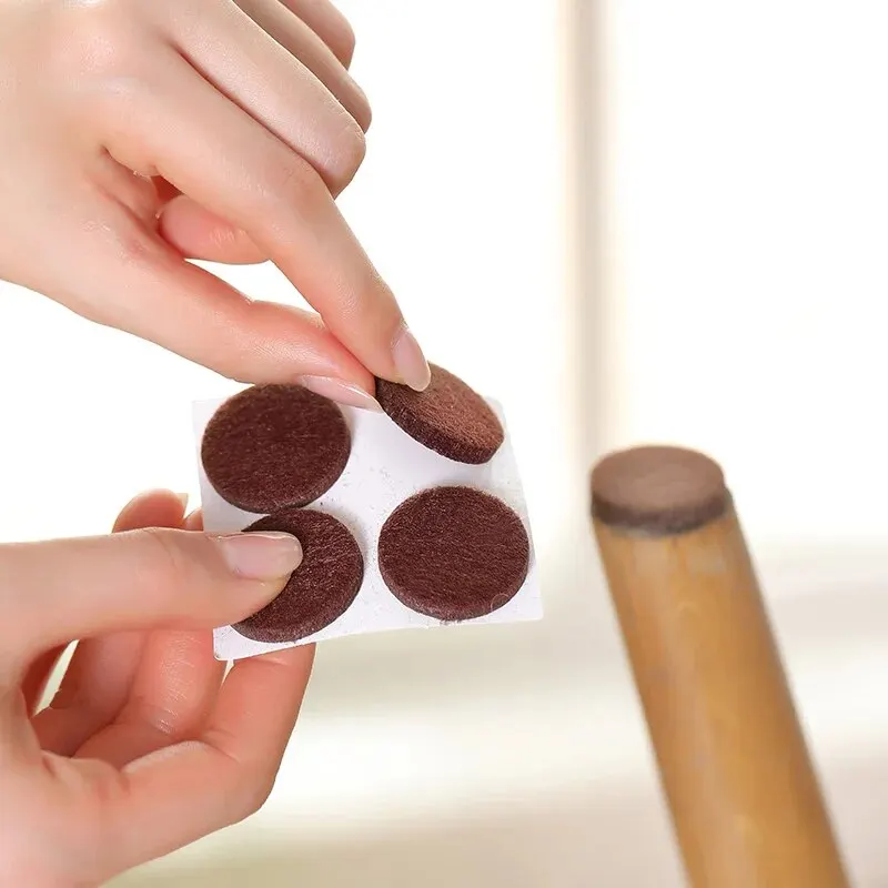 FaSoLa Felt Furniture Pads Felt Table And Chair Foot Pads Self-Adhesive Table Corner Protective Covers Furniture Protective Pad