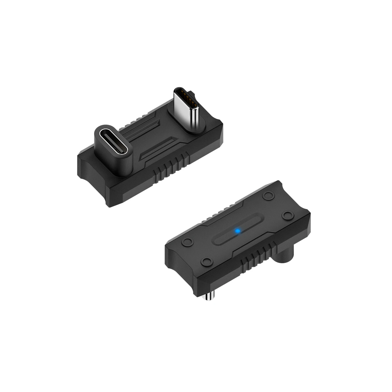 USB Type-C Male To Female Extension Adapter 140W Charging 180 Degree Turn Connector for Steam Deck ROGAlly Game
