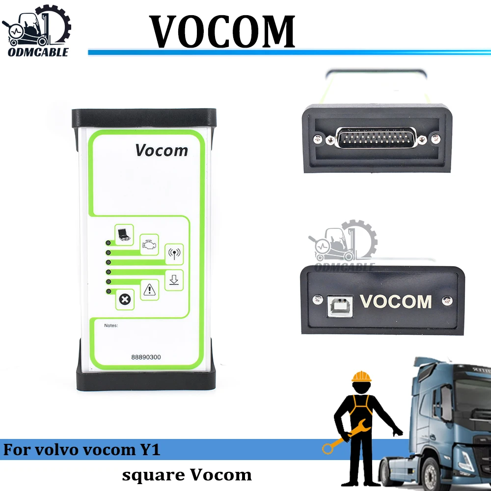 

2.8 SSD TRUCK DIAGNOSTIC TOOL VOCOM 88890300 FOR VOLVO/UD/MACK/RENAULT WITH SQUARE INTERFACE FOR VOLVO VOCOM EXCAVATOR SCAN TOOL