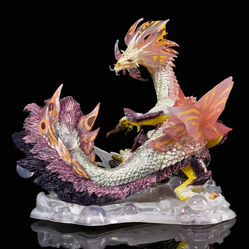 

Monster Hunter CFB Mizutsune Boxed Figure Doll Decoration Model Toy Wholesale Children Toys Anime Figures 1:64 Action Kids 14cm