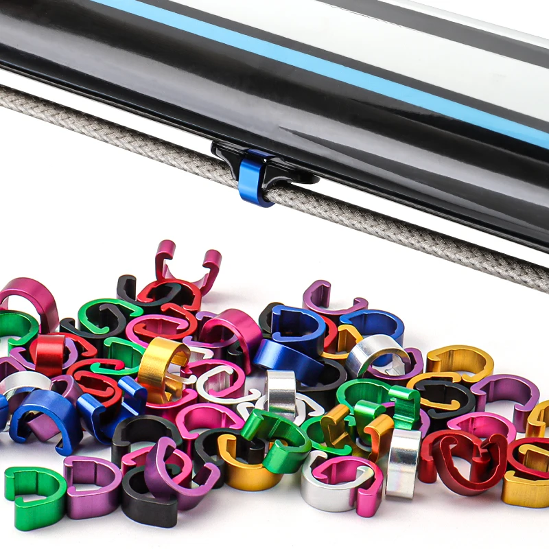 

MUQZI 10 шт. MTB велосипедная Рама U-образная Пряжка для корпуса тормозного кабеля, шланга, переключателя, направляющих кабеля, кнопка стационарная труба зажимов