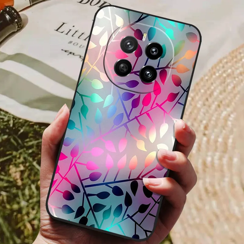Luxury Painted Silicone Phone Case - Protective Back Cover