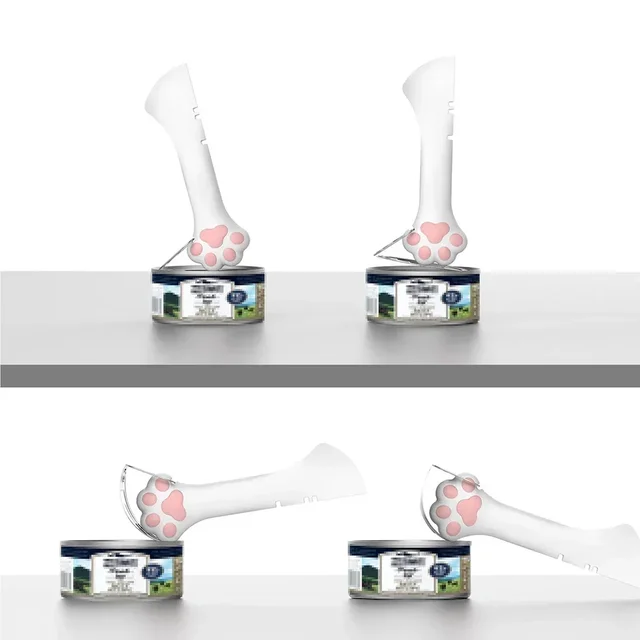 Multifunction Pet Canned Spoon Pet Can Opener Puppy Feeding Mixing Wet Dry Scoop Cat Dog Accessories Feeder Shovel Pet Tableware 4