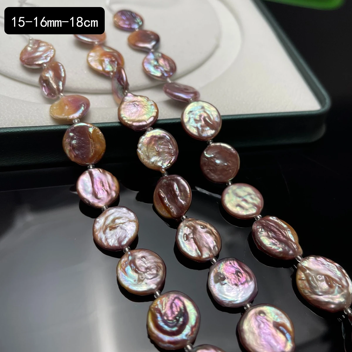 15-16mm AAAA 18cm Natürliche Perle Perlen Hohe Qualität Barock Lose für Schmuck Machen DIY Halskette armband Zubehör Hochzeit