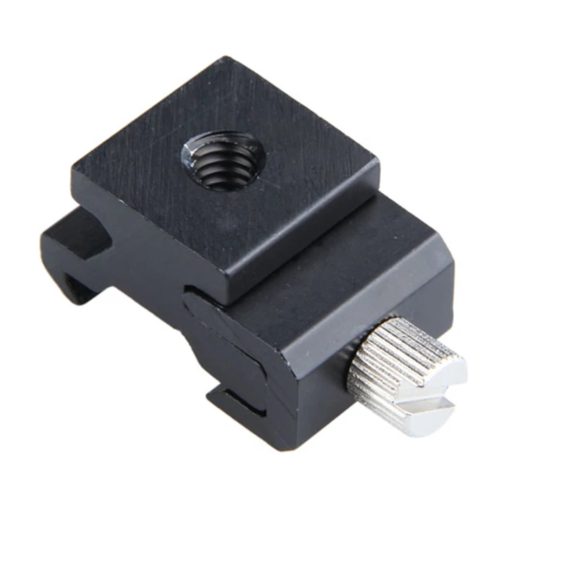 

Camera Flash Hot Shoe Mount Adapter With 1/4inch Female Thread/Screw Hole