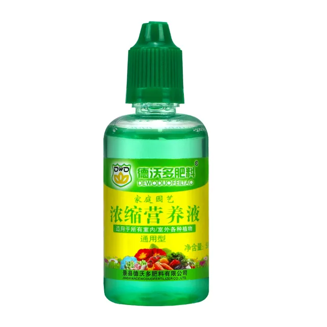 50 Ml Növényi Tápanyagoldat Univerzális Kert Zamatos Hidroponikus Virág Műtrágya - Image 3