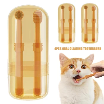 Silicone Soft Pet Toothbrush for Teeth Whitening 1