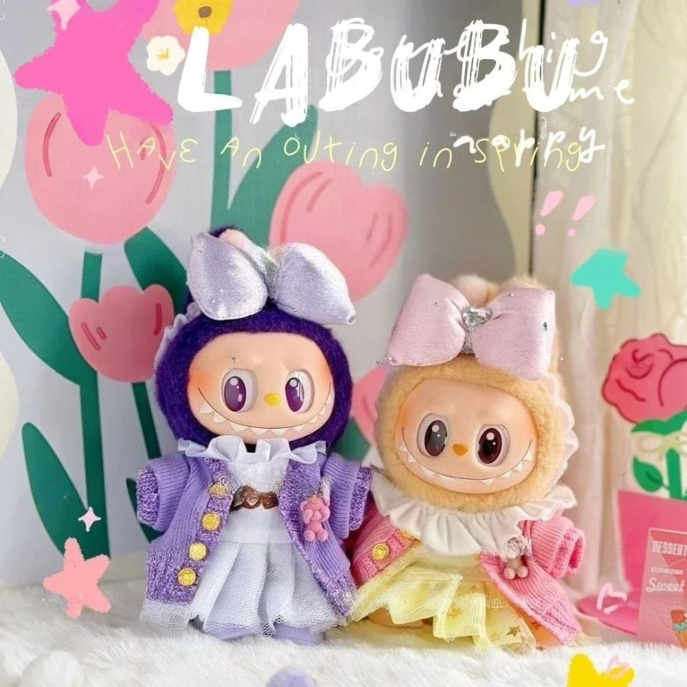 3.0 Labubu Outfit Purple/Gold Trendy Dress Set for 15/17cm Labubu Doll  Clothes Decoration Accessories Christmas Gift - AliExpress 26