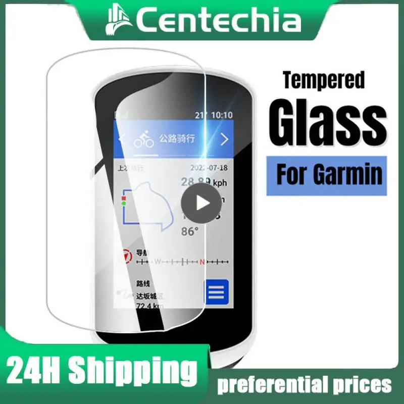 Per Garmin Edge 1030 / Edge 1030 Plus () Proteggi Schermo In Vetro Temperato E () Custodia Protettiva Morbida In Tpu