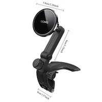 Lcars 360 ° Adjustable Dashboard Phone Car Mount Base, Equipped with Anti-Slip Silicone Clip and Magnetic Attachment, Suitable for All Smartphones, Car Phone Mount Base, Adjustable Phone Holder, Modern Phone Holder, Sturdy Fixing Design. - Image 4