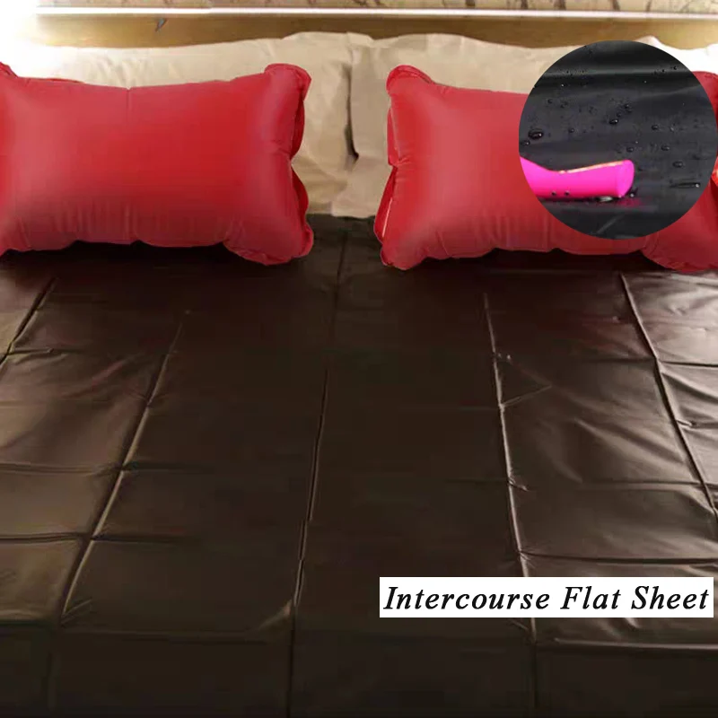 Description Picture 2 of itemSexy Latex Bedsheet Waterproof PVC Sheet Sex Furniture Toys Erotic Bondage Gear Adult Games SPA Cushion Mat S M Mattress Cover