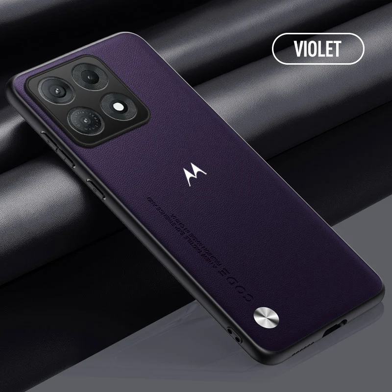Ultra-Light Leather Phone Case with TPU Bumper - Premium Protective Cover