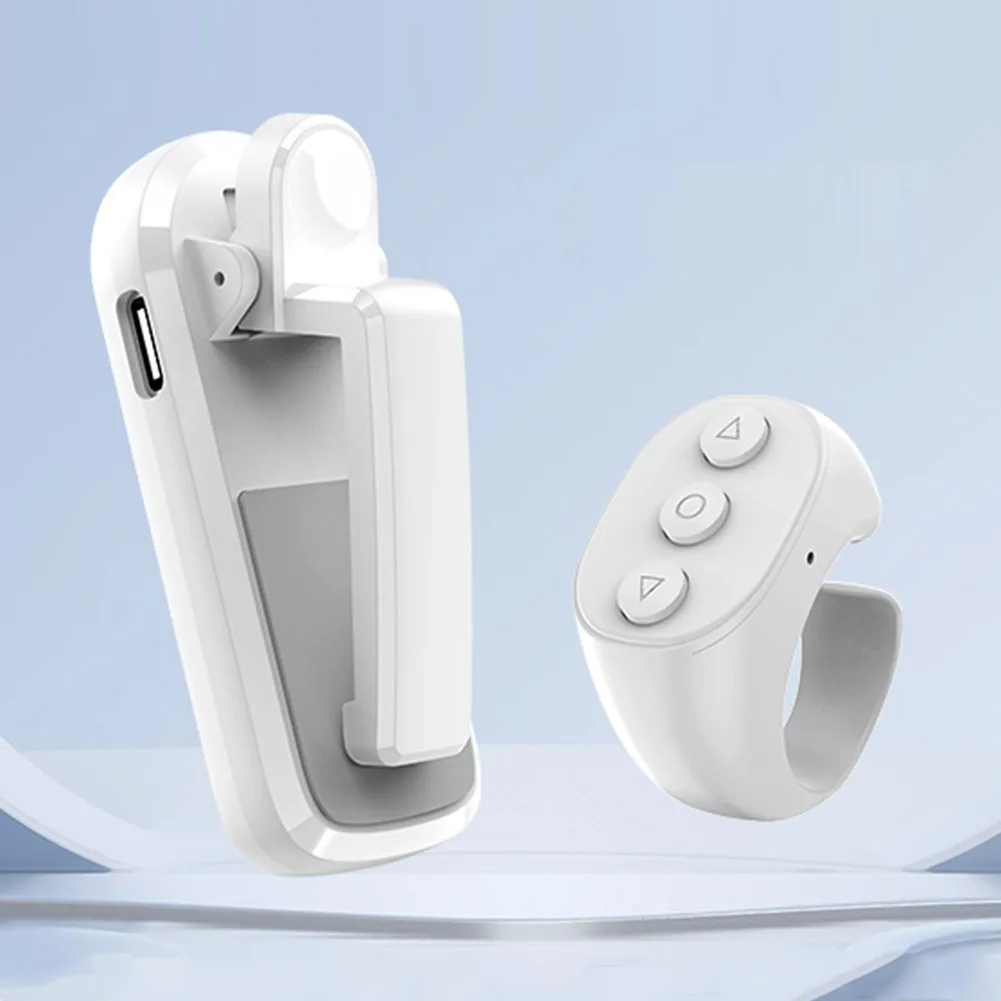 Remote Control Page Turners Lightweight Multifunction Page Turner Clicker Camera Remote Clicker for E-book Clicker Accessory